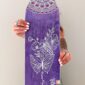 Demi planche de skate sur mesure mandala violette