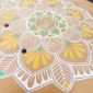 planche de skate recyclée mandala