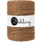 Bobine coton Bobinny à peigner 5mm caramel - Bobine de fils pour macramé