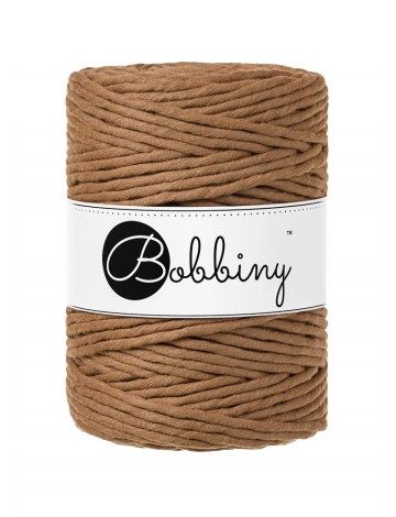 Caramel Bobine coton Bobinny à peigner 5mm caramel - Bobine de fils pour macramé