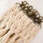 Tuto - Porte-clés macramé torsade