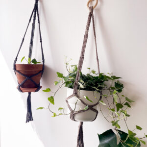 kit débutant macramé suspension pour plantes