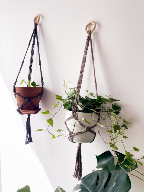 kit débutant macramé suspension pour plantes
