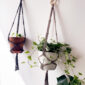 kit débutant macramé suspension pour plantes