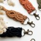 Porte clés macramé kit pour débutant