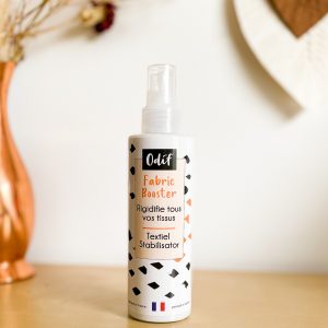 Fabric booster Spray Fabric Booster Odif pour rigidifier franges macramé