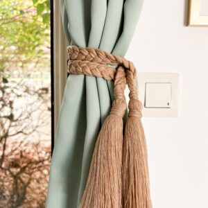 Tuto - Embrasse à rideau en macramé