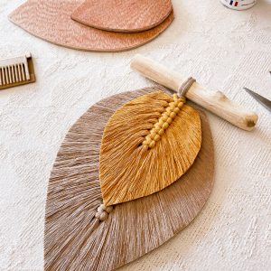 Tuto - Technique Plume Rigide en macramé