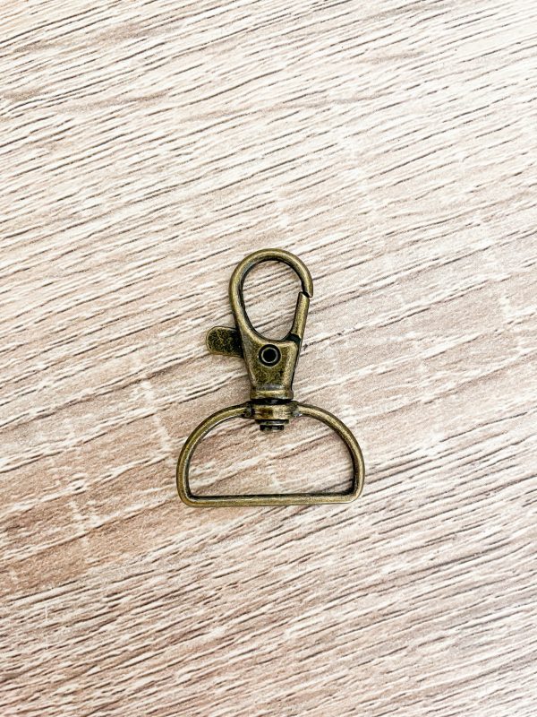 mousqueton en bronze