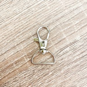 Mousqueton argent
