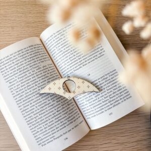Bague de Lecture en Bois Personnalisée