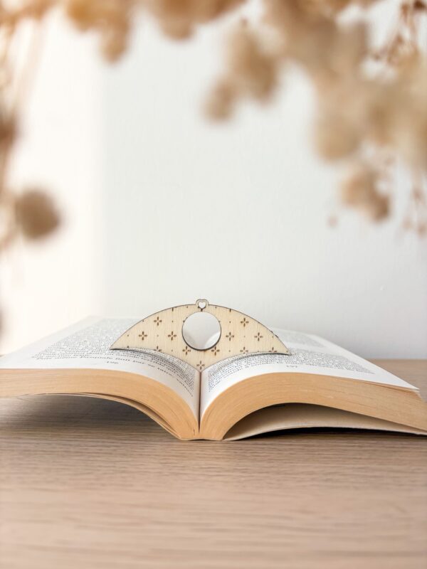 Bague de lecture en bois_03 Bague de Lecture en Bois Personnalisée