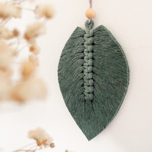 Plume en macramé bohème