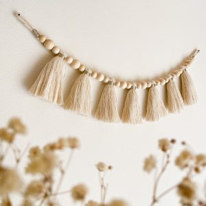 Kit guirlande macramé