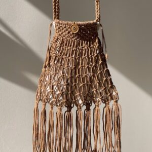 Sac à main Ava en macramé bohème et chic