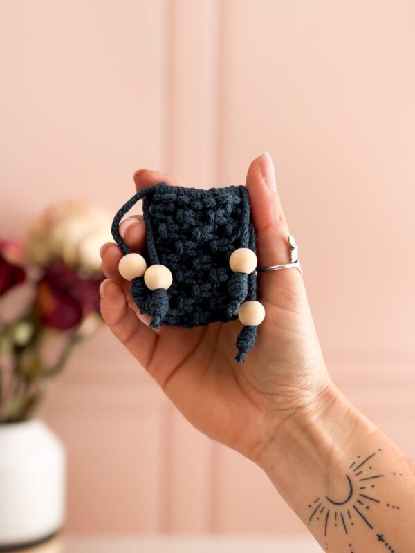 Kit porte-monnaie macramé0 Kit porte-monnaie macramé