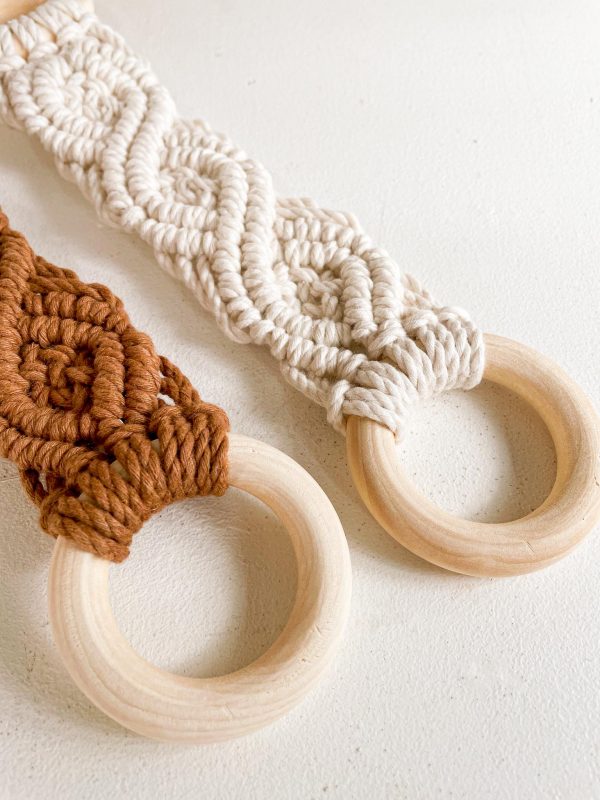 Porte torchon pour cuisine Porte torchon en macramé pour cuisine porte serviette décoration bohème