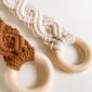 Porte torchon en macramé pour cuisine porte serviette décoration bohème