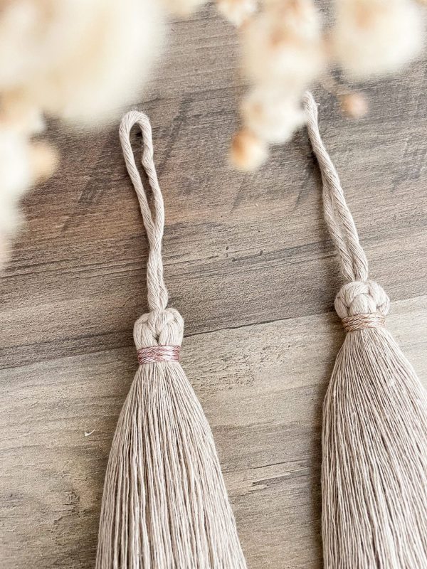 Pompon de noel en macrame_5 Kit pompons macramé à suspendre