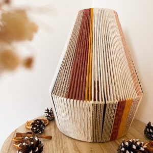 Abat-jour Sia en macramé
