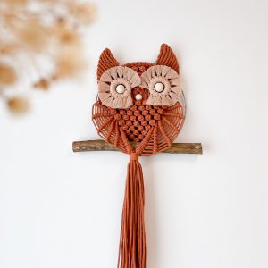 Kit macramé hibou