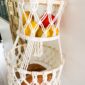 Double panier suspendu macramé_01