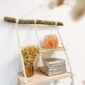 Étagère en macramé à 2 niveaux - L'atelier de Valentine