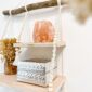 Étagère en macramé à 2 niveaux - L'atelier de Valentine