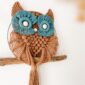 Hibou Macramé Mural