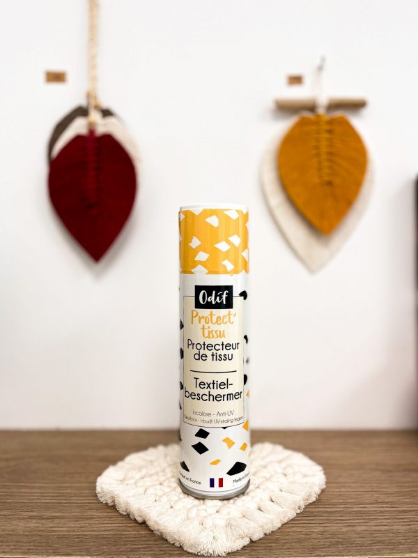 Spray Protect’ Tissu Odif pour imperméabiliser créations macramé