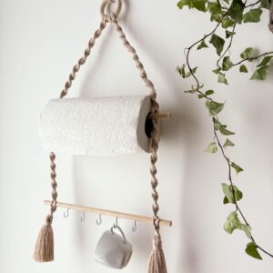 Tuto - Rangement 2 en 1 en macramé