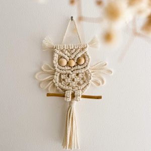 Kit macramé bébé hibou