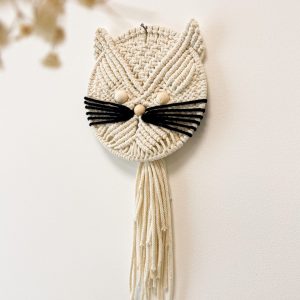 Kit macramé chat