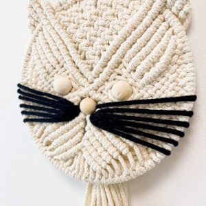 Kit chat en macramé Chat en macramé
