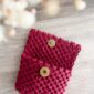 Portefeuille en macramé