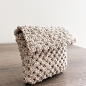 Tuto - Portefeuille en macramé