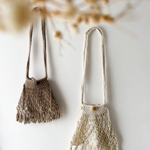 Kit sac filet macramé