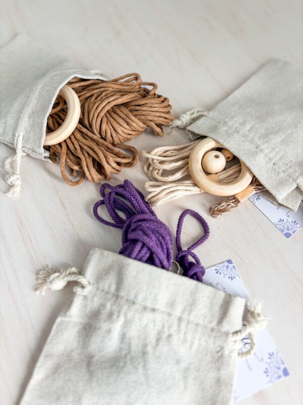 Box de démarrage DIY macramé03 Box de démarrage DIY macramé03