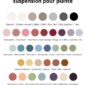 Coloris Petite décoration & suspension pour plante en macramé