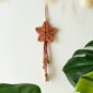 Etoile filante en macrame
