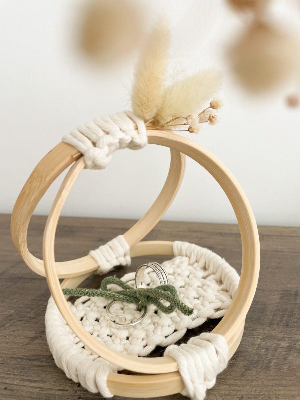 Porte alliance en macramé_03 Porte alliance en macramé_03