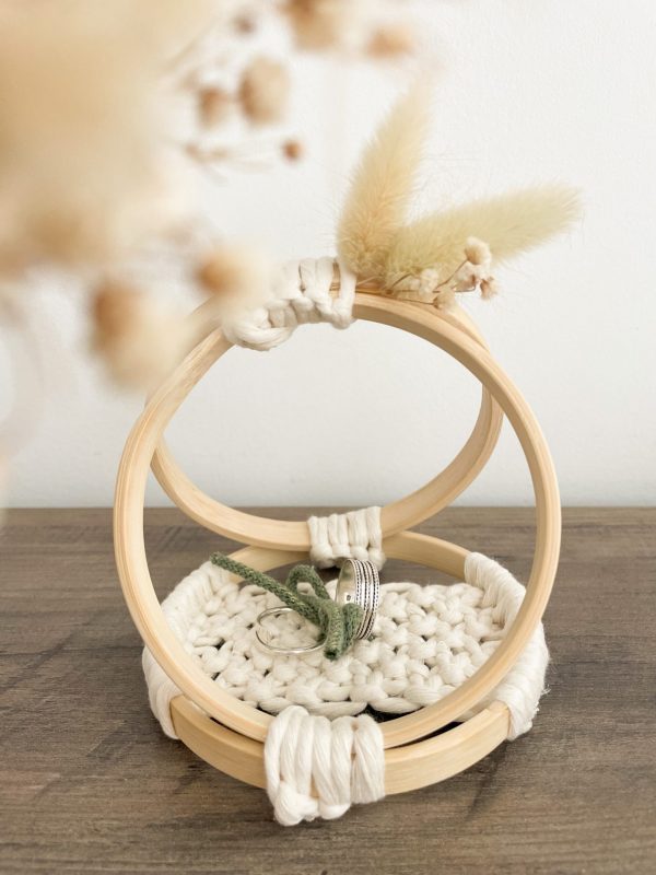 Porte alliance en macramé_04 Porte alliance en macramé_04