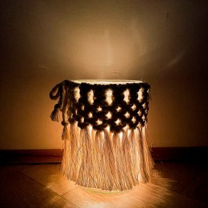 Kit photophore macramé