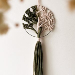 Arbre de vie en macramé