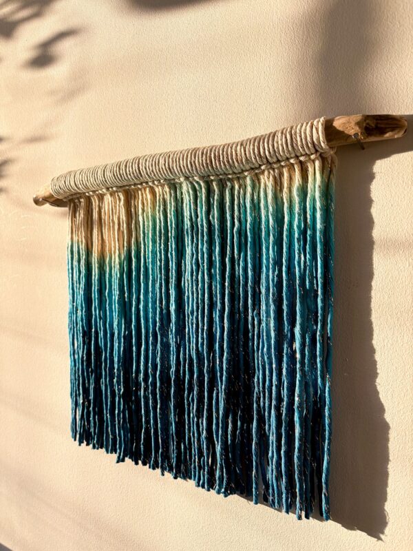 Dune 30x30 bleu et fils naturel et dore_01 Dune 30x30 bleu et fils naturel et dore_01