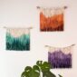 Teintures en macramé Dune