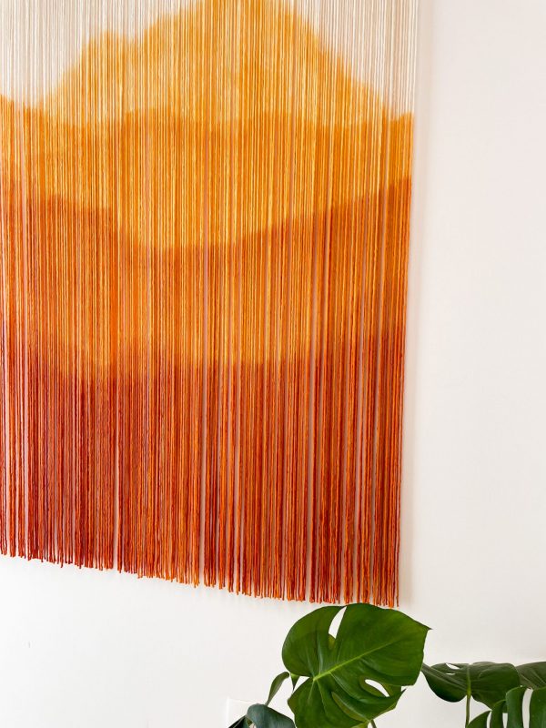 décoration murale dune en macramé_03 décoration murale dune en macramé