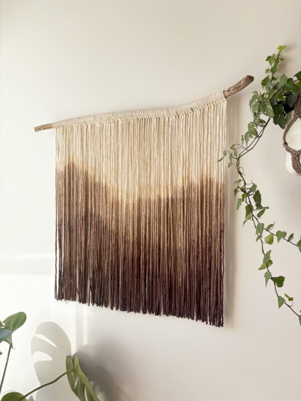 décoration murale macramé teinture60x60_02 décoration murale macramé teinture