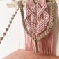étagère en macramé ambre 3 coloris