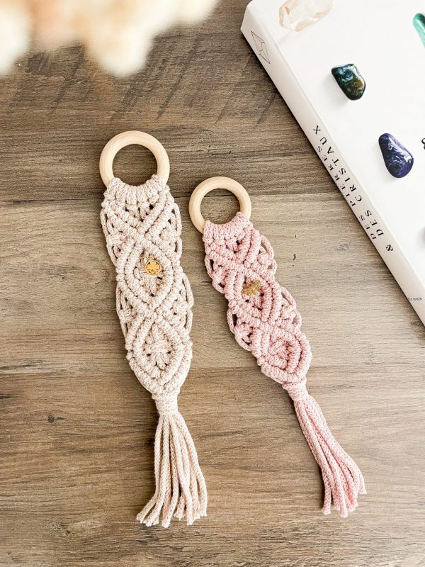 marque-page macramé